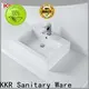 KingKonree vanity wash basin at discount for restaurant 1