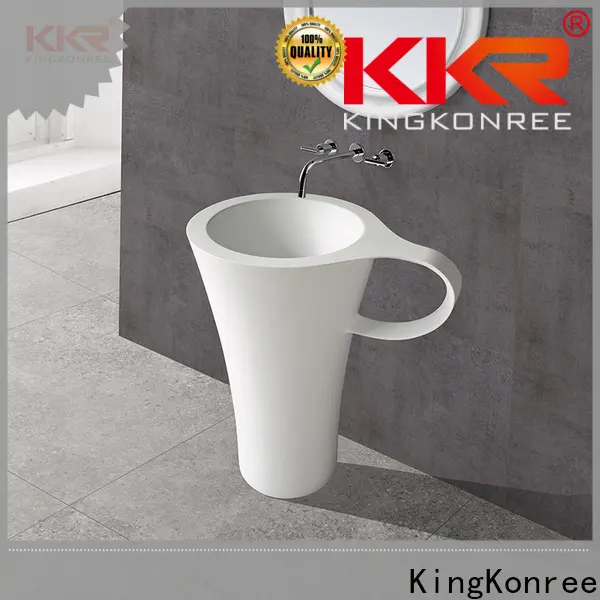 KingKonree square countertop sink for wholesale for bathroom 1