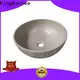 KingKonree durable vanity wash basin design for hotel 1