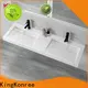 KingKonree wall hung corner basin design for toilet 1