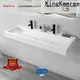square wall mount corner sink manufacturer for hotel 1