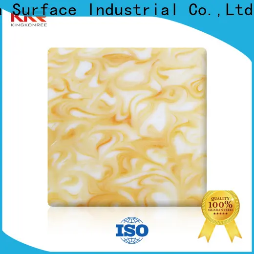 KingKonree white acrylic solid surface countertops supplier for home 1