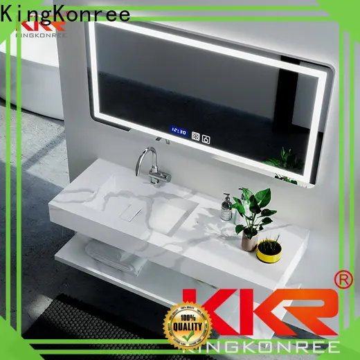 small basin cabinet with mirror manufacturer for motel 1