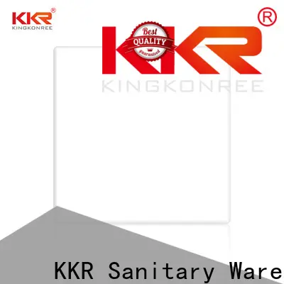 KingKonree stone white solid surface countertops factory price for room 1