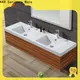 KingKonree royal countertop basin cabinet manufacturer for motel 1