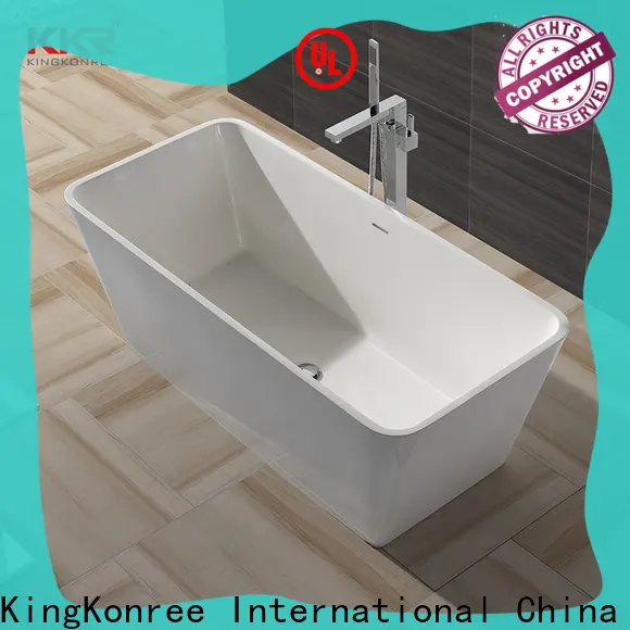 KingKonree modern soaking tub manufacturer for hotel 1