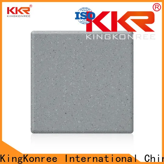 KingKonree black acrylic worktops customized for hotel 1