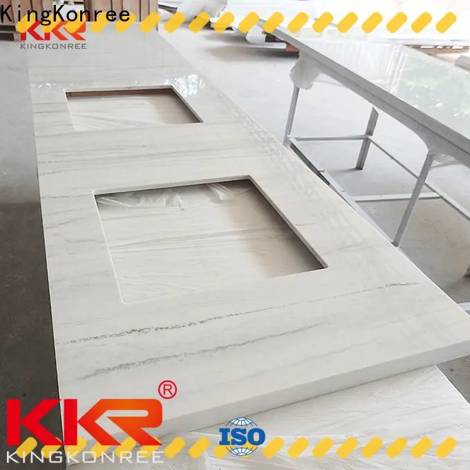 KingKonree corian bathroom countertops factory for hotel 1