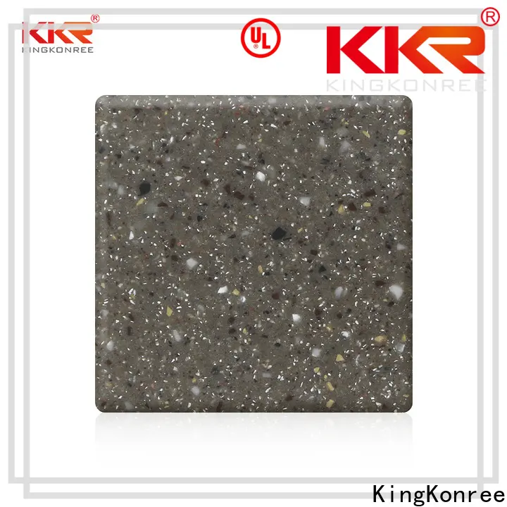 KingKonree practical white solid surface countertops customized for home 1