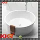 practical stone resin bathtub OEM for hotel 1