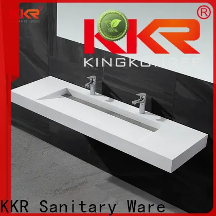 acrylic small wall hung sink customized for toilet 1