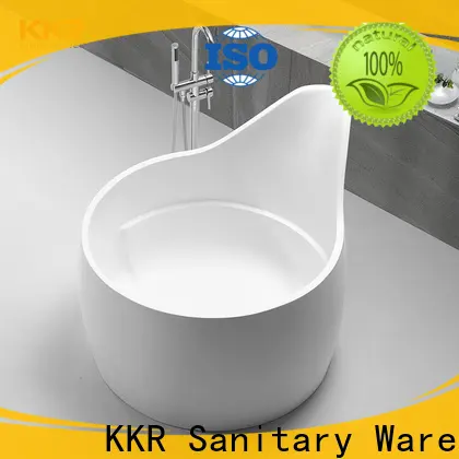 KingKonree quality stone freestanding bath custom for shower room 1