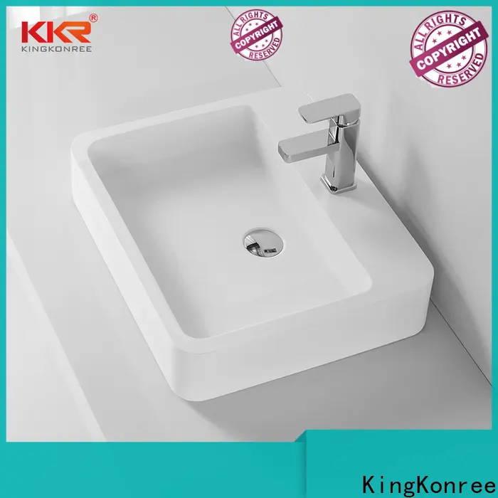 KingKonree 910mm countertop basin sink top-brand for shower room 1