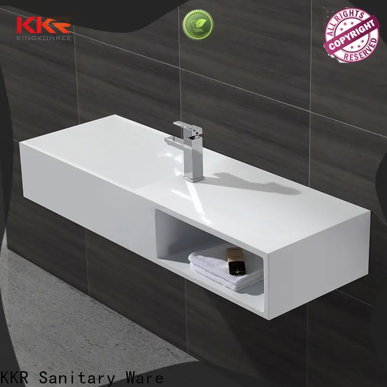 KingKonree wall mounted marble sink sink for toilet1 1