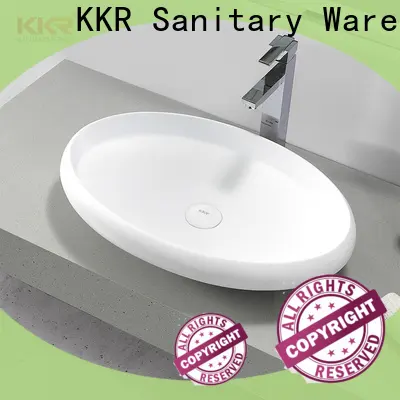 KingKonree thermoforming vanity wash basin cheap sample for hotel 1