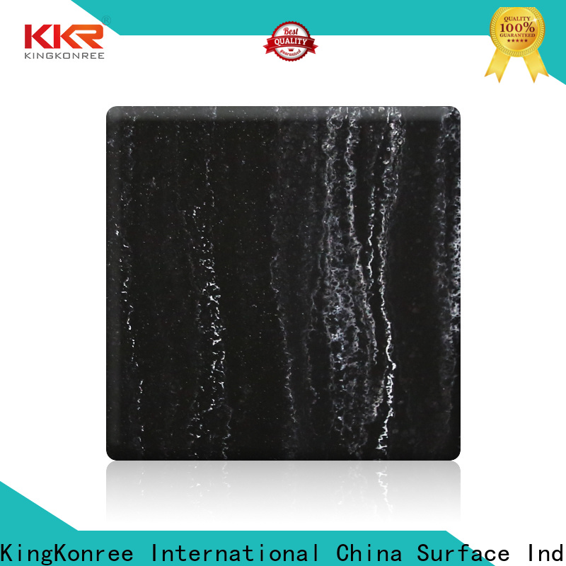 Artificial Solid Surface Sheets Customized for Hotel | KingKonree