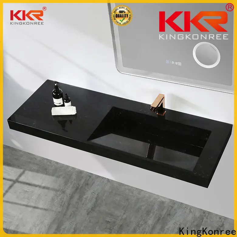 bathware slim wall hung basin supplier for toilet 1