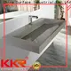solid wall mounted basin with towel rail customized for home 1