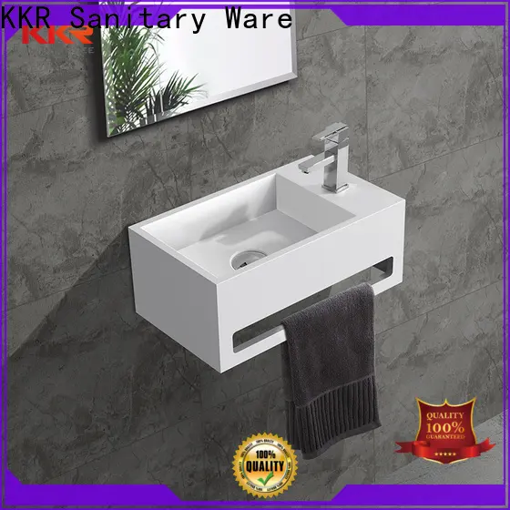 smooth wall mounted bathroom basin supplier for home 1