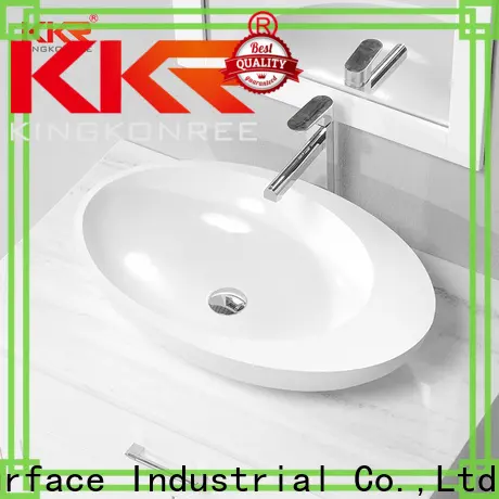 KingKonree durable table top wash basin design for hotel 1