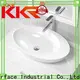 KingKonree durable table top wash basin design for hotel 1