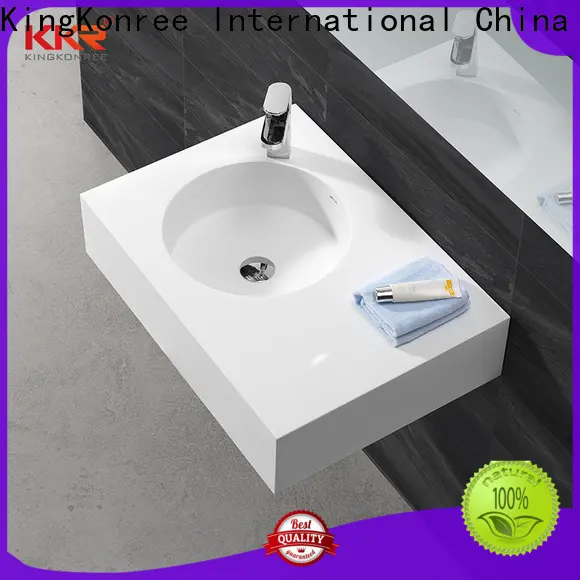 rectangle wall mounted marble sink manufacturer for home 1