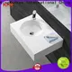 rectangle wall mounted marble sink manufacturer for home 1