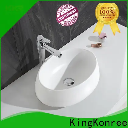 KingKonree sanitary ware table top wash basin design for hotel 1