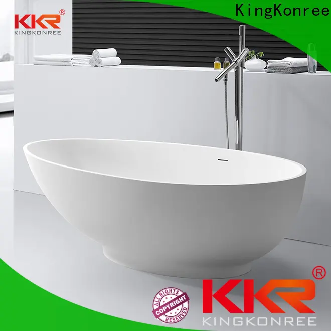 finish stone resin bathtub ODM for family decoration 1