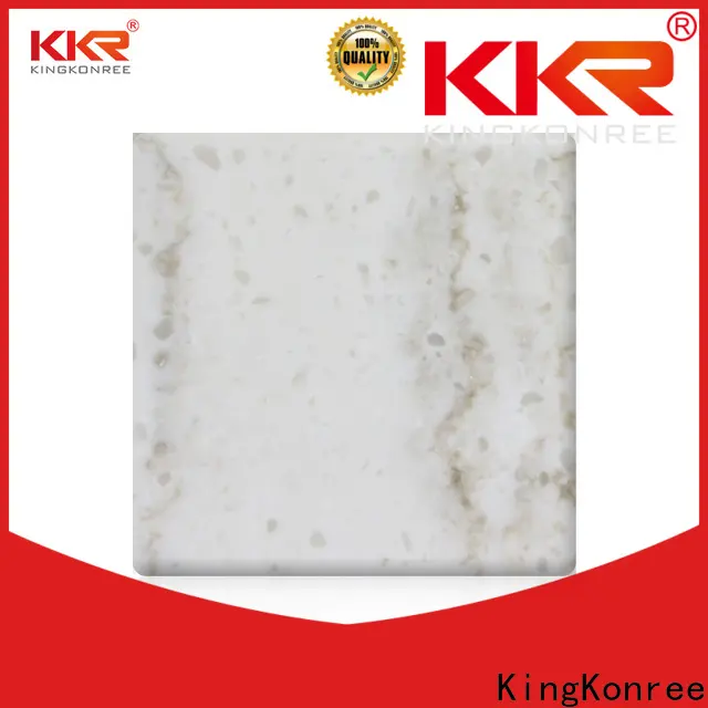 KingKonree pure solid surface sheets from China for indoors 1