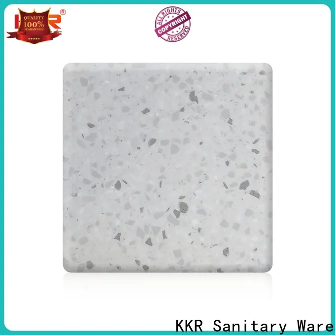 artificial acrylic solid surface countertops design for hotel 1