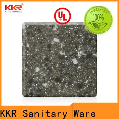 artificial white solid surface countertops customized for home 1