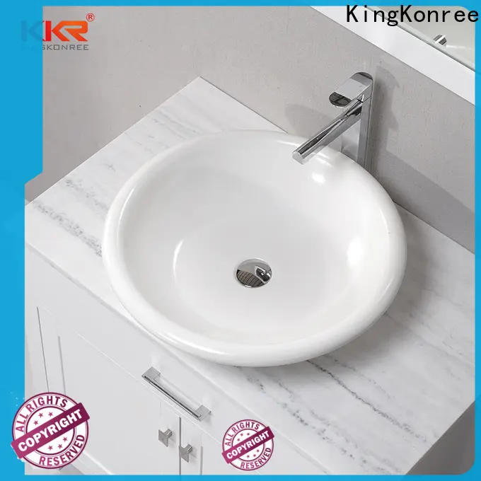 approved above counter vanity basin design for restaurant 1