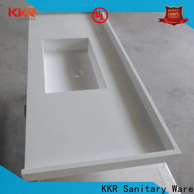 KingKonree laminate vanity top manufacturer for hotel 1