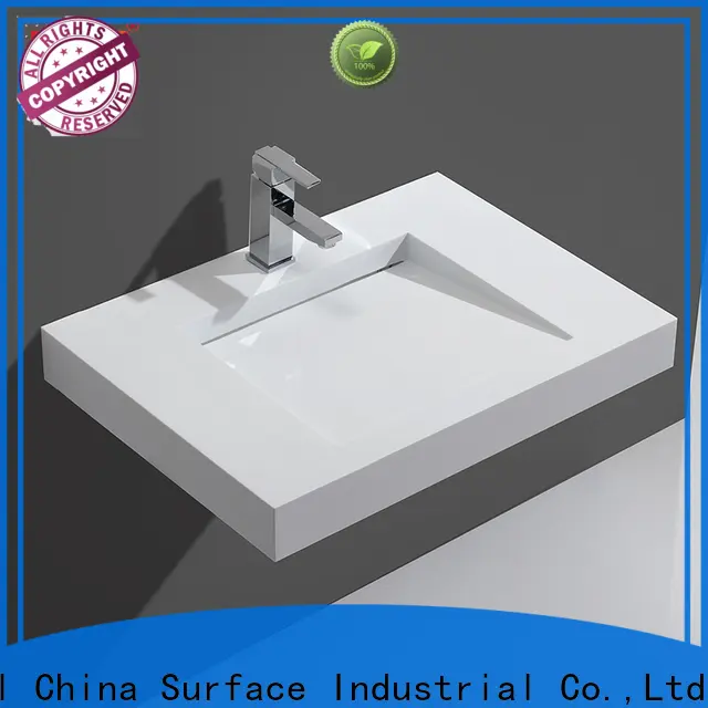 KingKonree acrylic wall hung bathroom basin customized for toilet 1