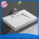 KingKonree acrylic wall hung bathroom basin customized for toilet 1
