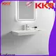 KingKonree brown wall hung sink design for bathroom 1