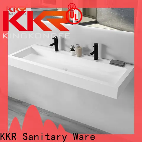 KingKonree double small wall hung sink design for toilet 1