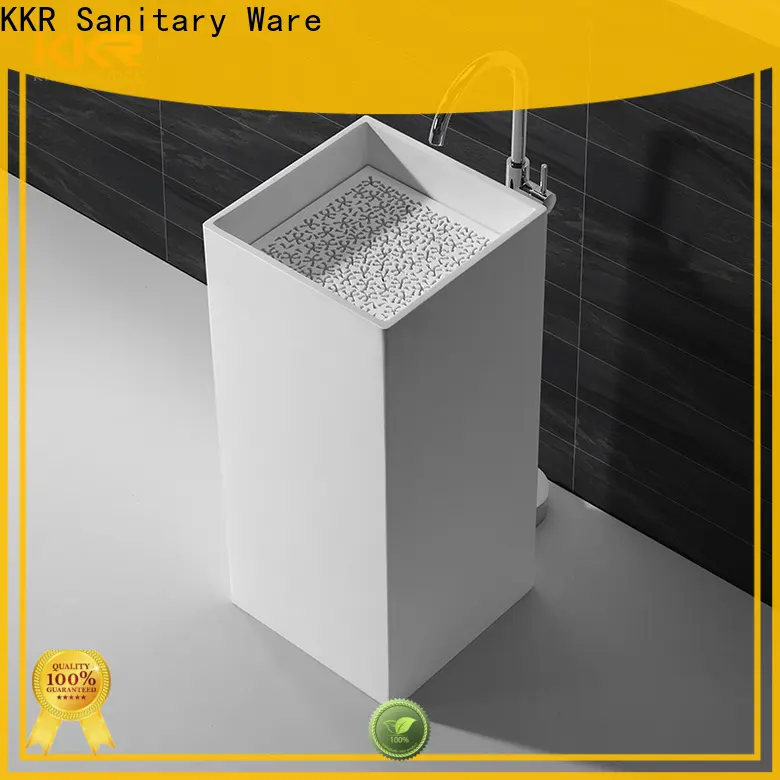KingKonree Italian stand alone bathroom sink design for home 1