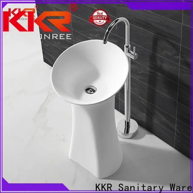 KingKonree stand alone bathroom sink customized for home1 1