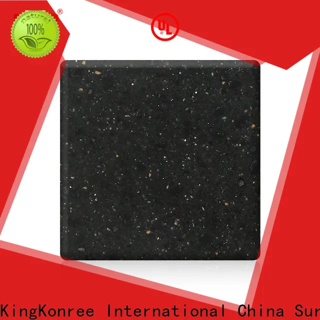 red solid surface material customized for restaurant 1