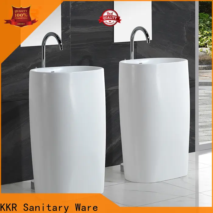 Italian stand alone bathroom sink manufacturer for hotel 1