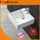 KingKonree shelves slim wall hung basin design for home 1