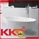 KingKonree stone resin freestanding bath free design for bathroom 1