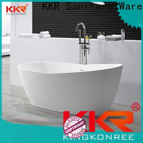 KingKonree deep stand alone bathtub custom for shower room 1