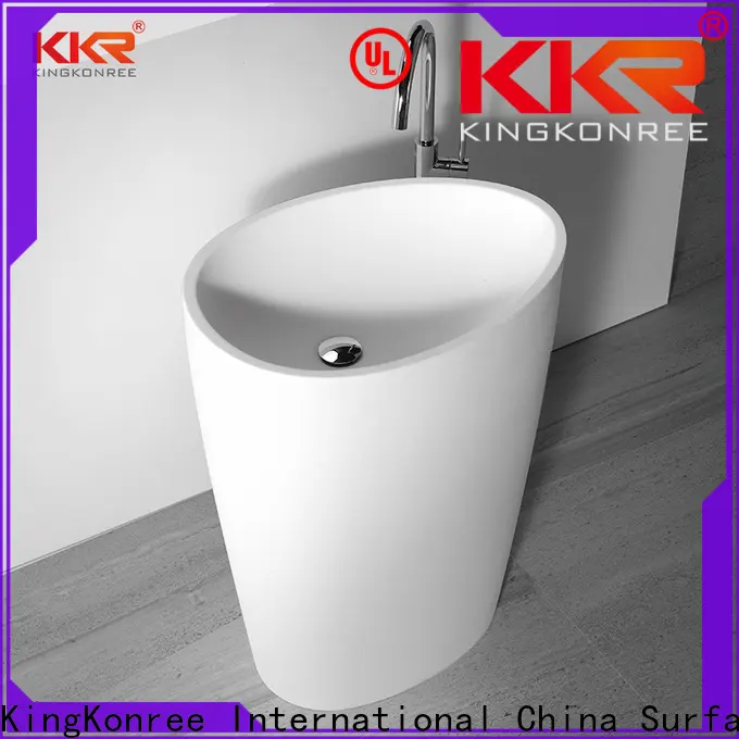 KingKonree durable stand alone bathroom sink supplier for home1 1