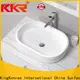 KingKonree round above counter bathroom basin customized for home 1