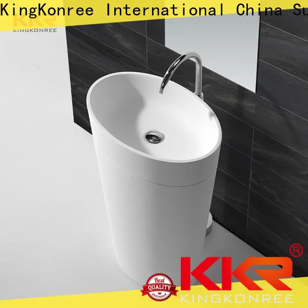 KingKonree freestanding vanity basins factory price for bathroom 1