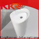 marble freestanding pedestal basin customized for motel 1