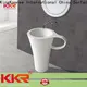 white freestanding vanity basins factory price for hotel 1